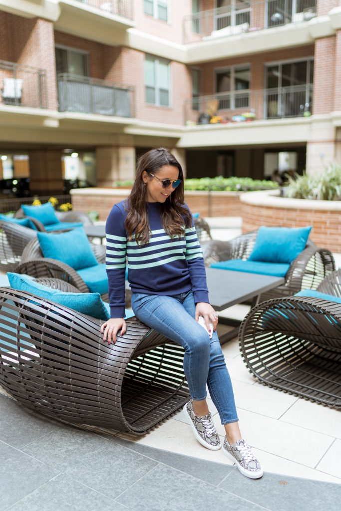 Work from home casual outfit idea