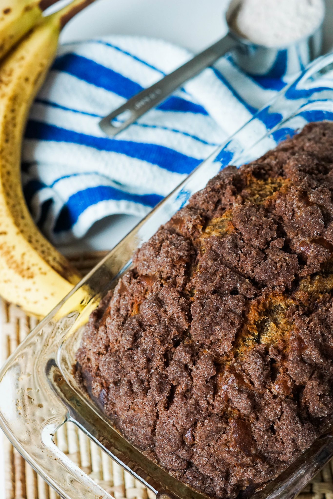 healthy-ish Cinnamon banana bread