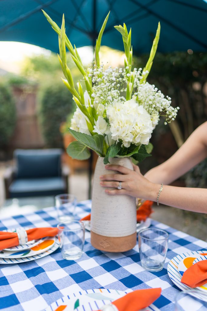 Summer natural floral arrangement ideas