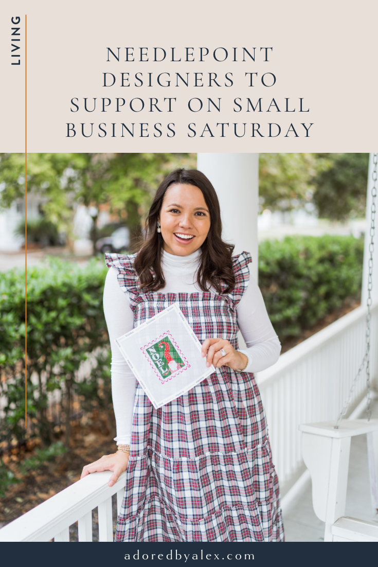 Needlepoint Designers to Support to on Small Business Saturday - Girl Wonder Life