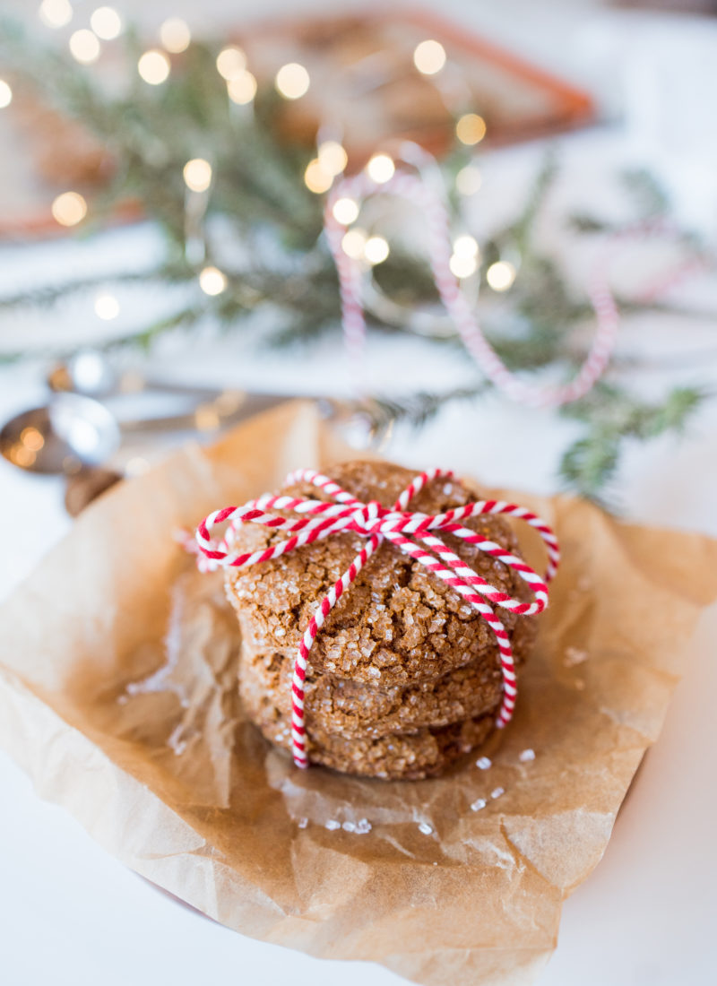 Ginger Molasses Cookies