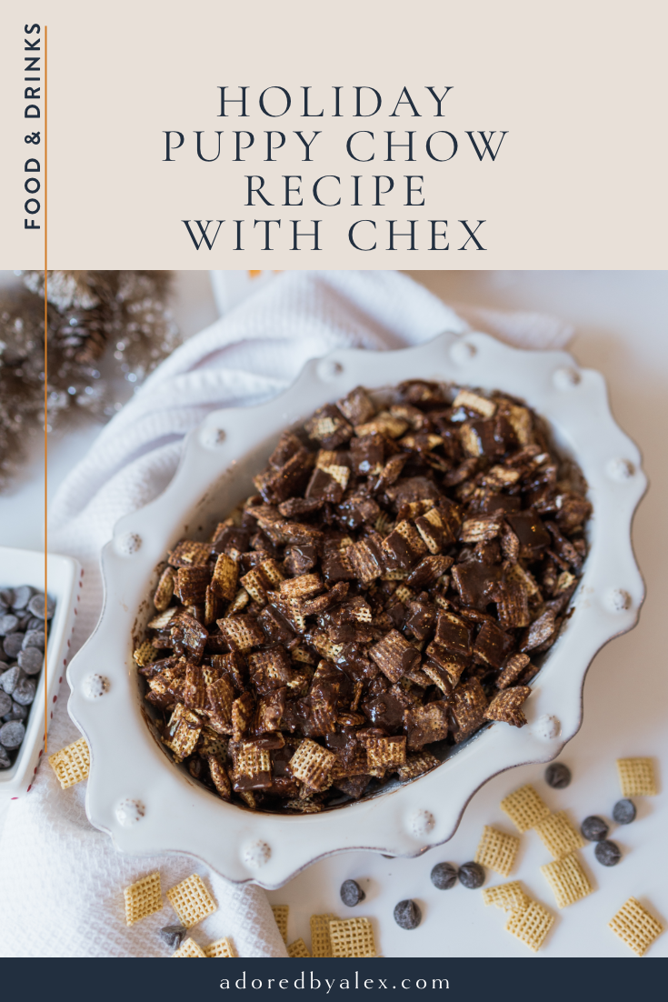 puppy chow recipe with chex