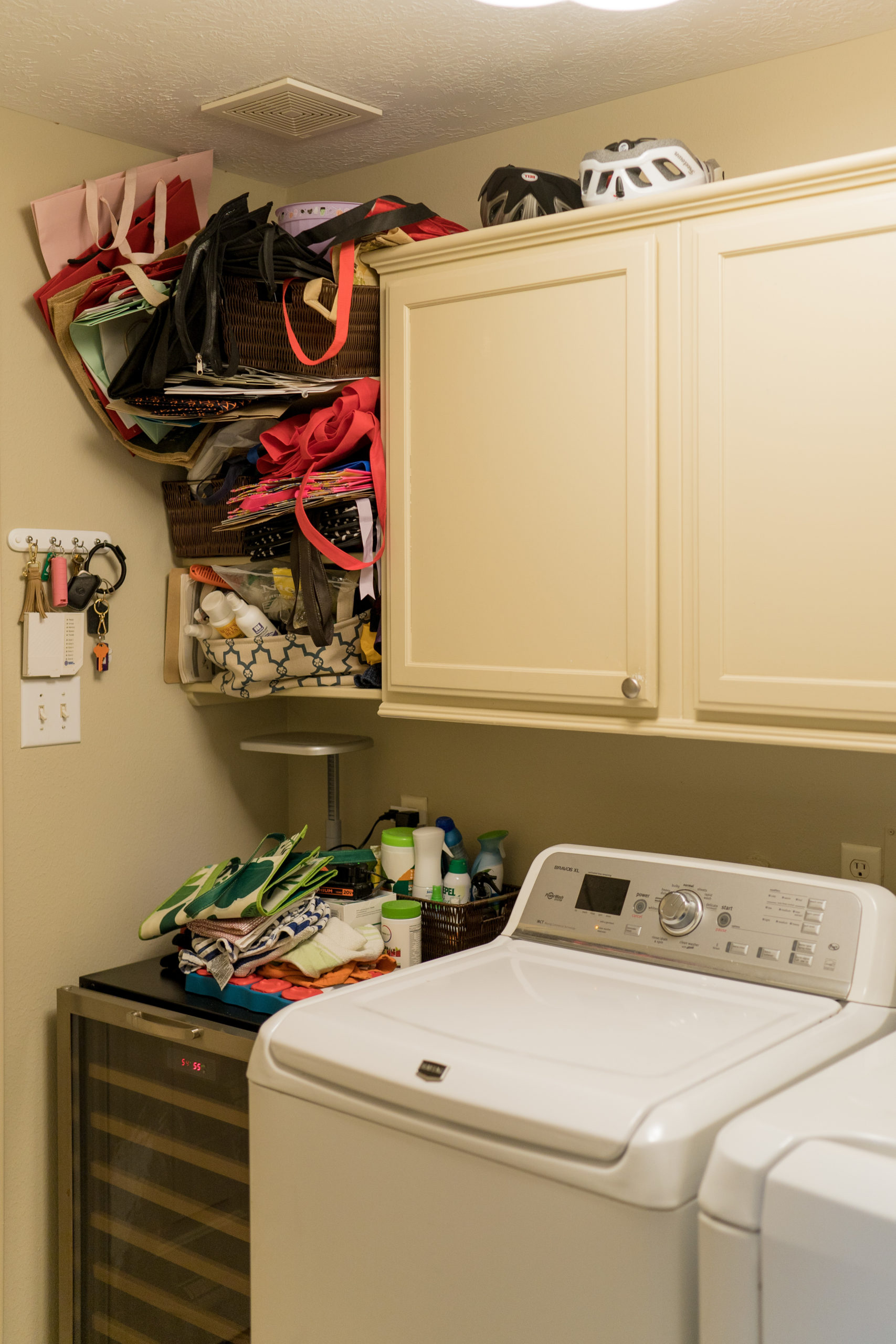 laundry room makeover before and after