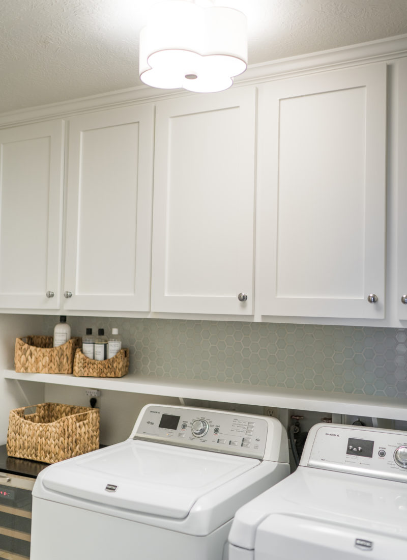 Our Small Laundry Room Makeover