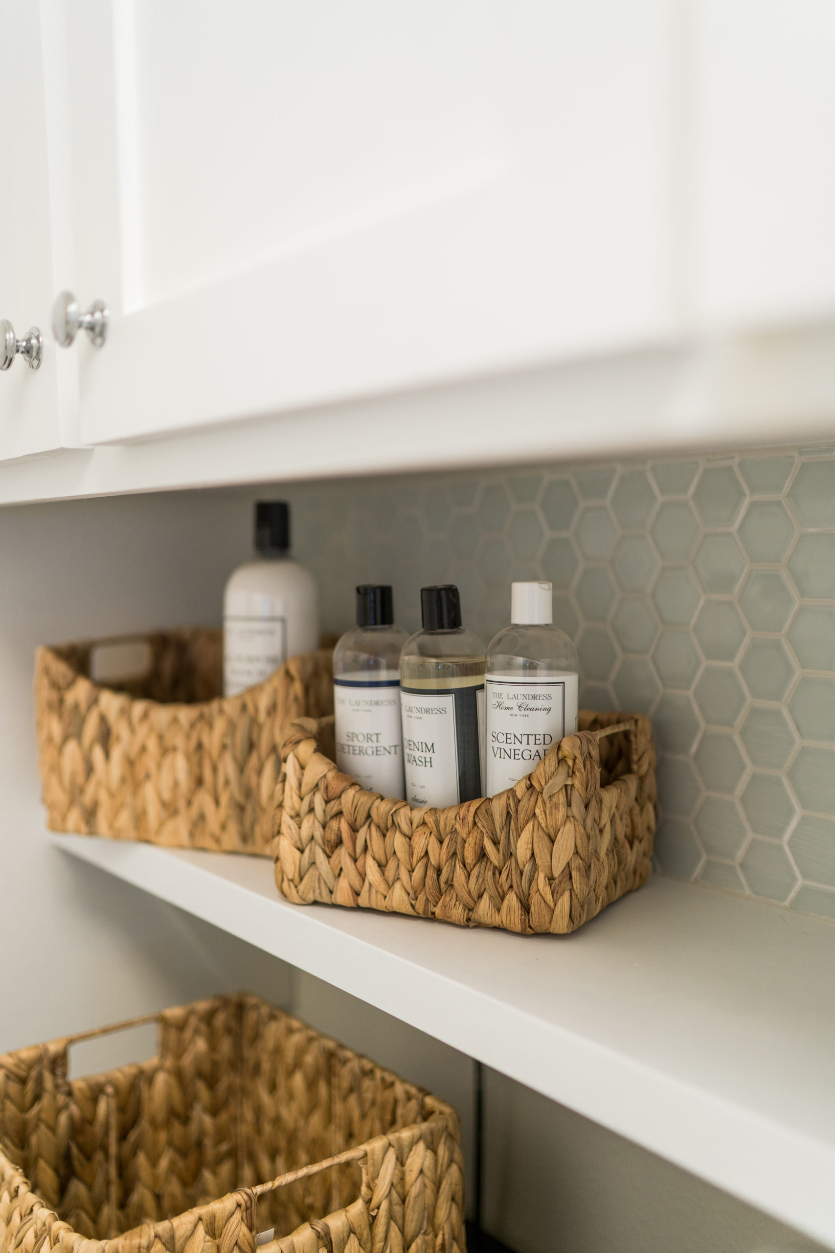 laundry room makeover and refresh