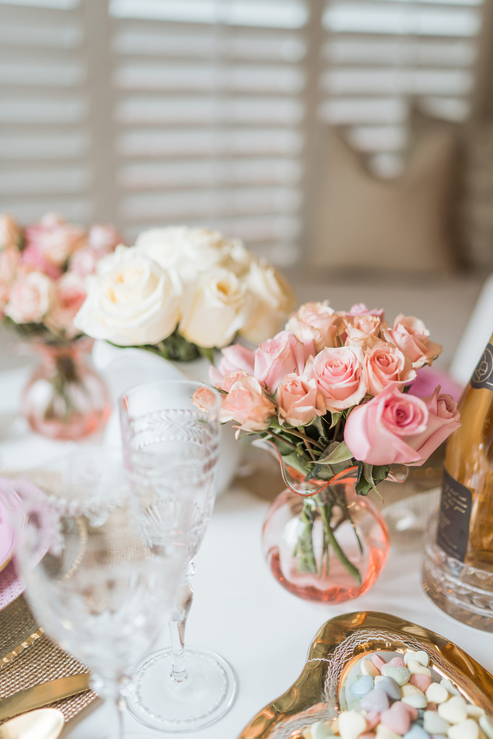 Valentine's Day tablescape