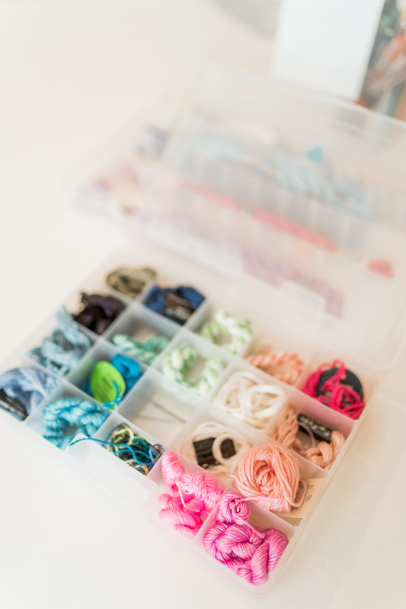 tips for organizing your needlepoint thread stash