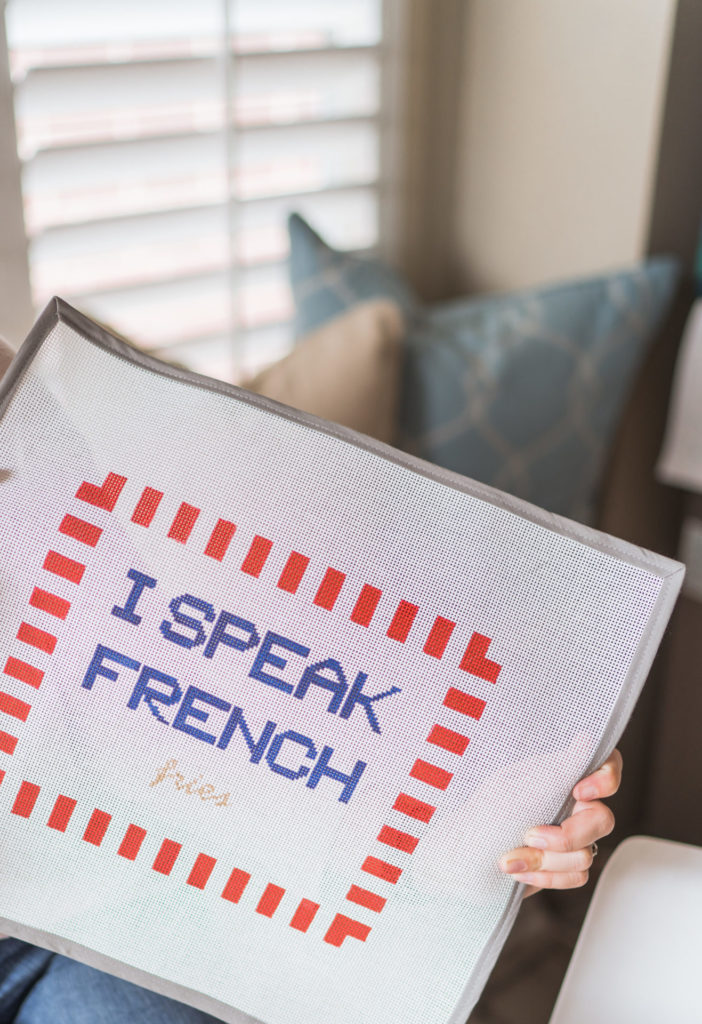 Silver Stitch needlepoint canvases