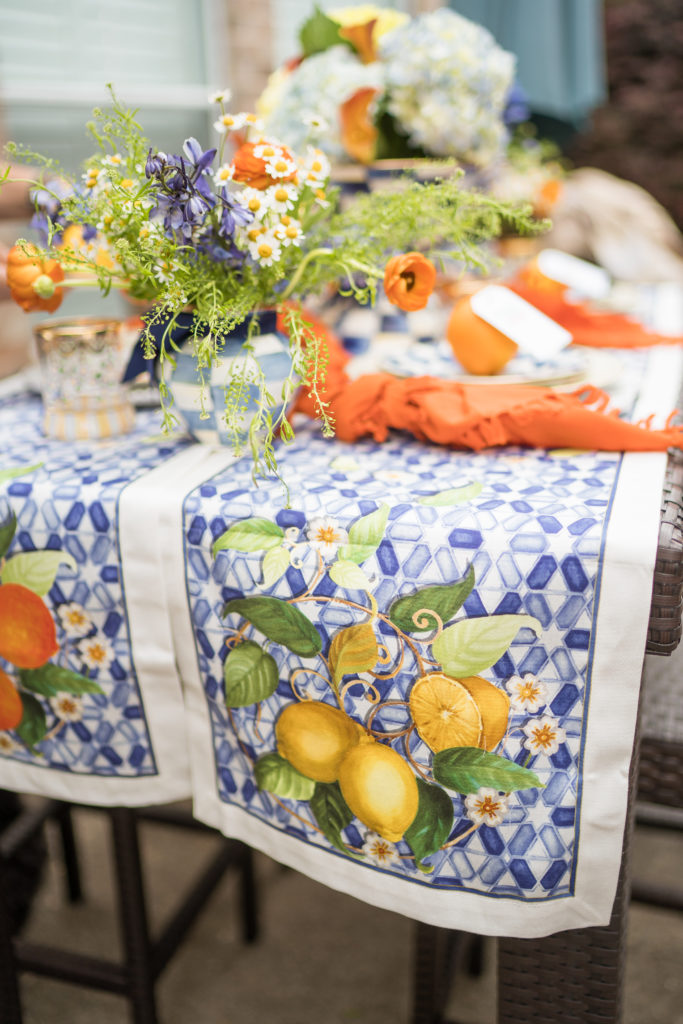 MacKenzie-Childs table runners