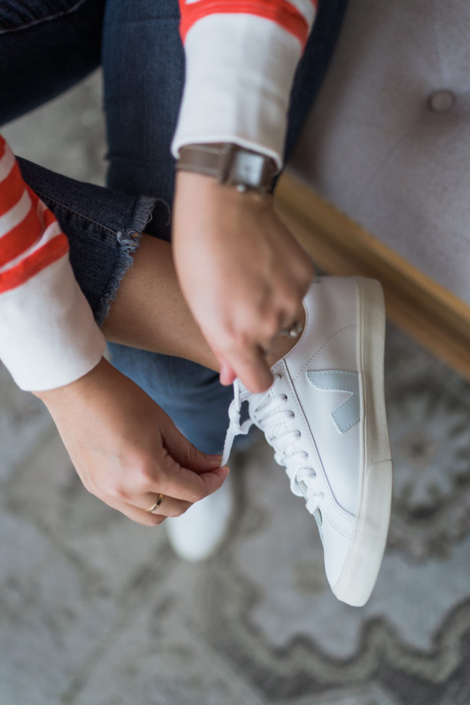 Veja leather sneakers