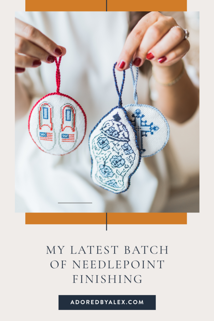 Needlepoint finishing ideas | Girl Wonder Life