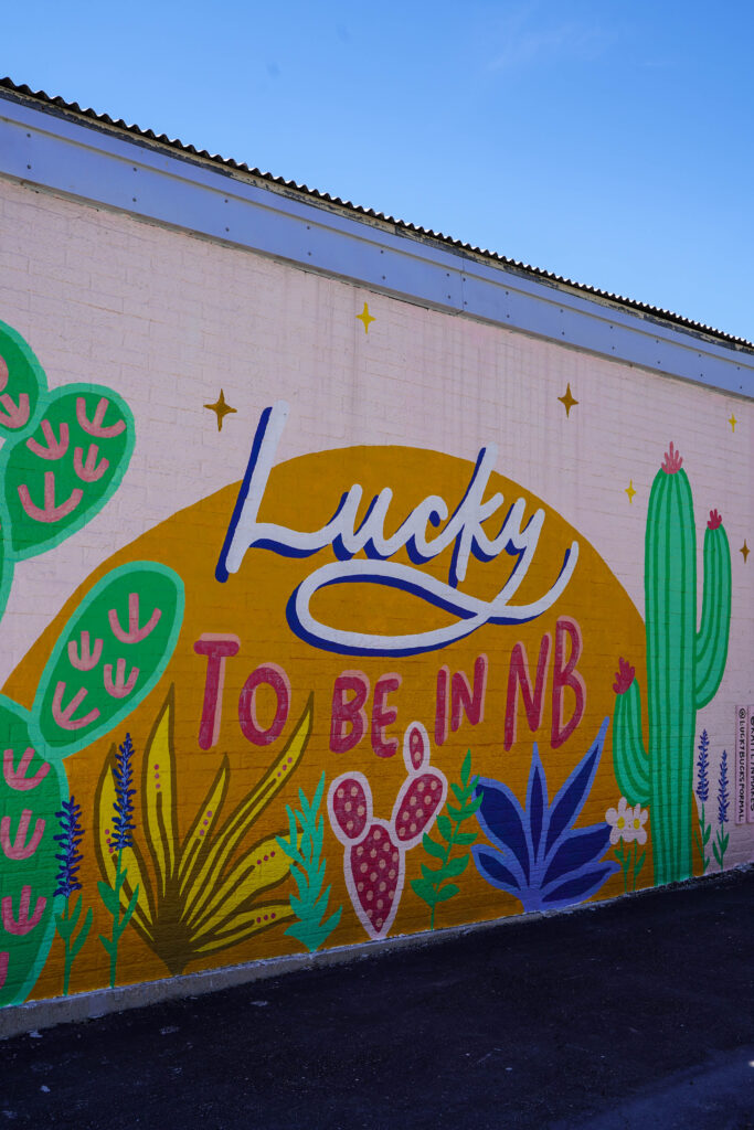 New Braunfels mural, photo spots in the city | Girl Wonder Life