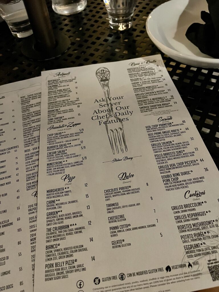 188 South New Braunfels Italian restaurant | Girl Wonder Life