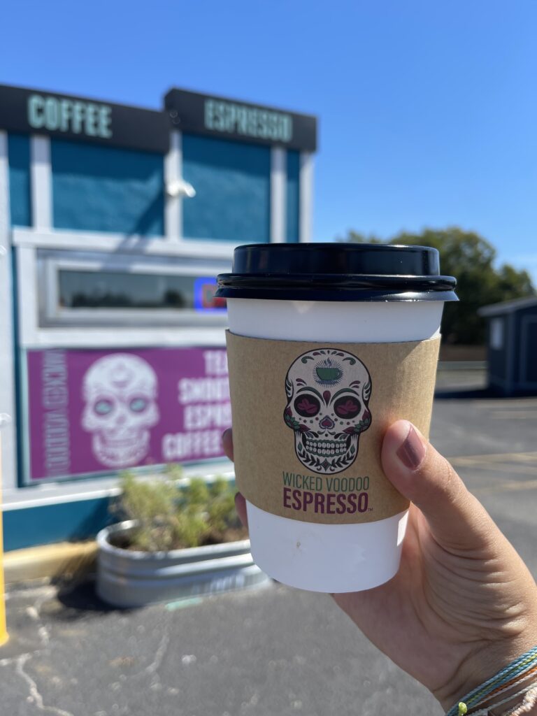 Local roasted coffee, Wicked Voodoo Espresso New Braunfels, TX | Girl Wonder Life