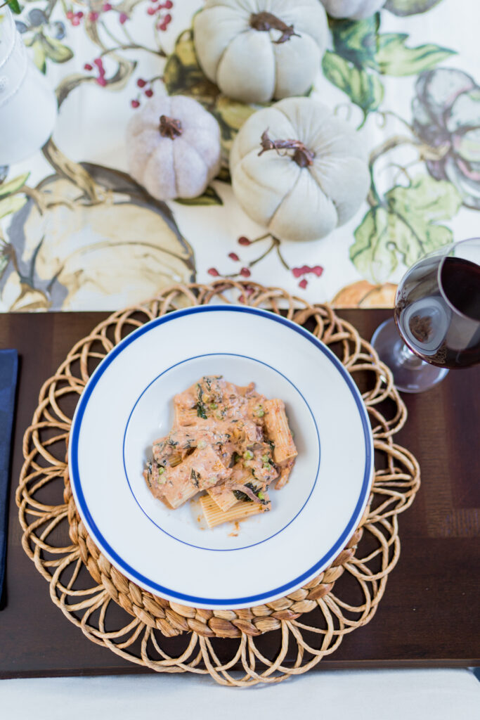 Fall dinner recipes Creamy Pasta Carrabba | Girl Wonder Life