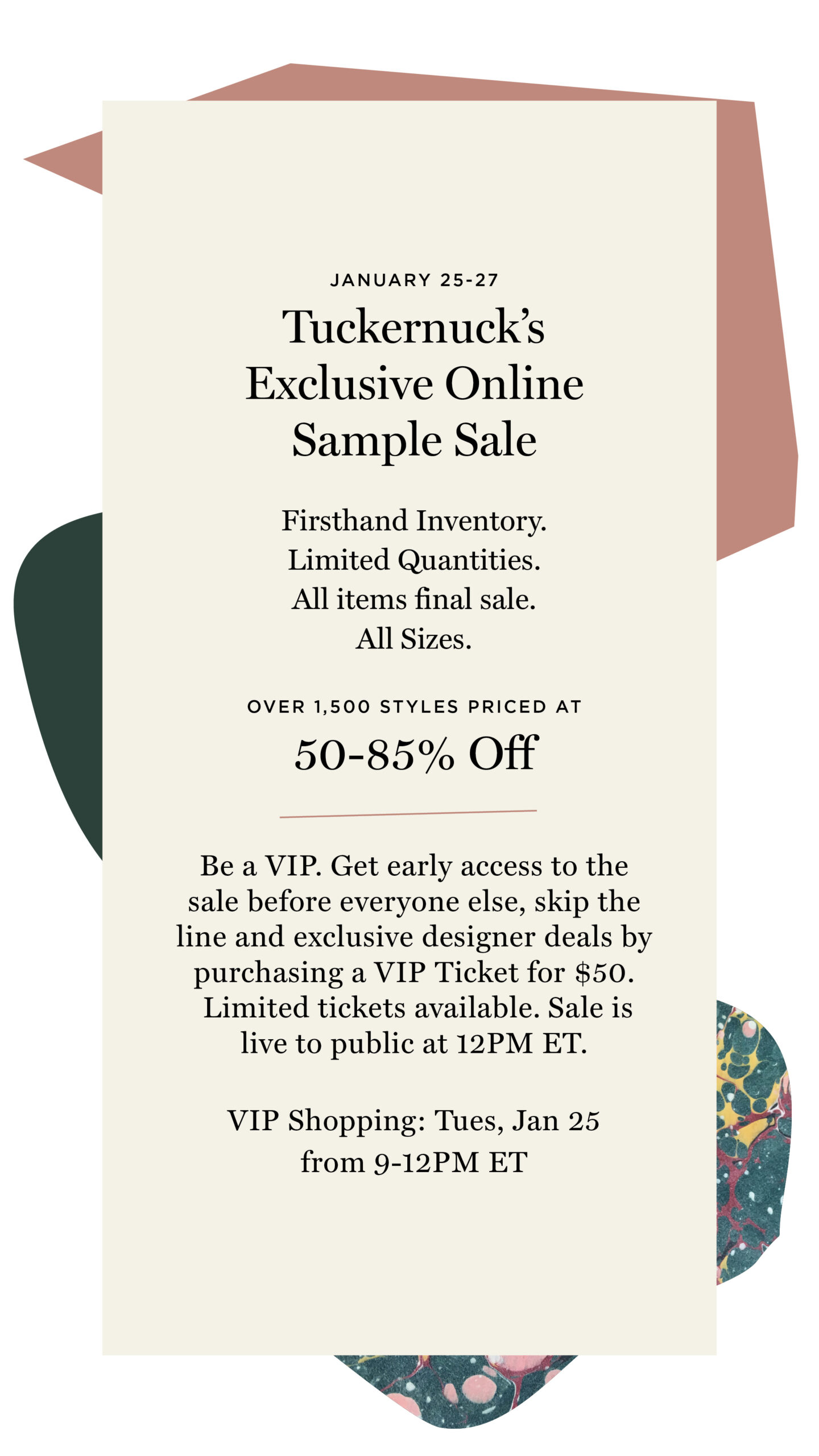 Tuckernuck sample sale picks | Girl Wonder Life