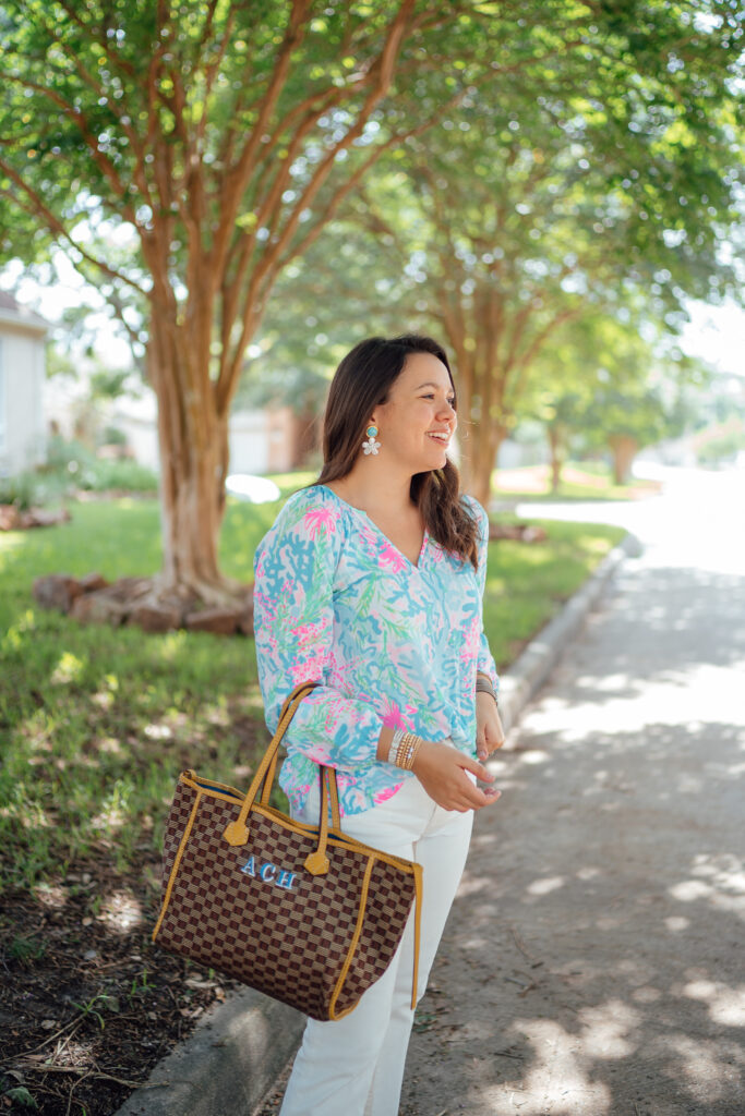 Lilly Pulitzer Elsa printed top | Girl Wonder Life