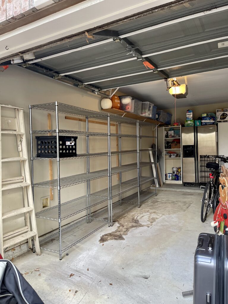 garage organization project during | Girl Wonder Life
