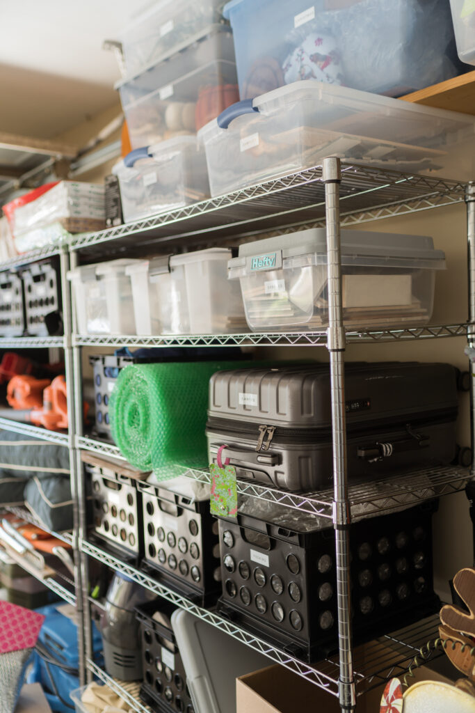 Garage organization project: before, during and after | Girl Wonder Life