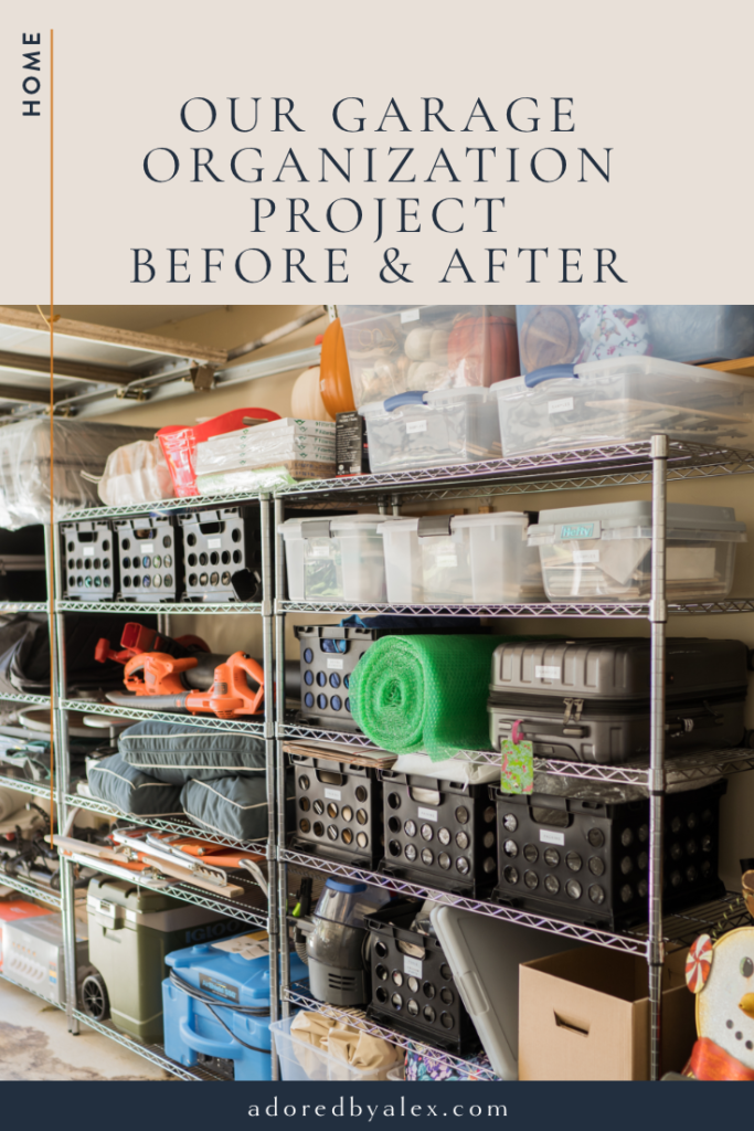 Houston garage organization project | Girl Wonder Life