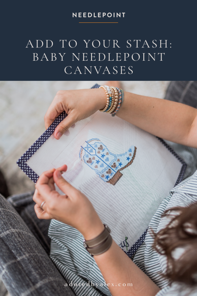 needlepoint canvas designs for babies | Girl Wonder Life