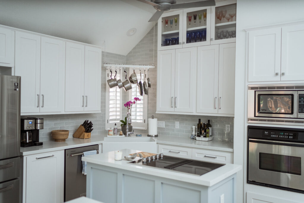 Refacing kitchen cabinets for updated look | Girl Wonder Life