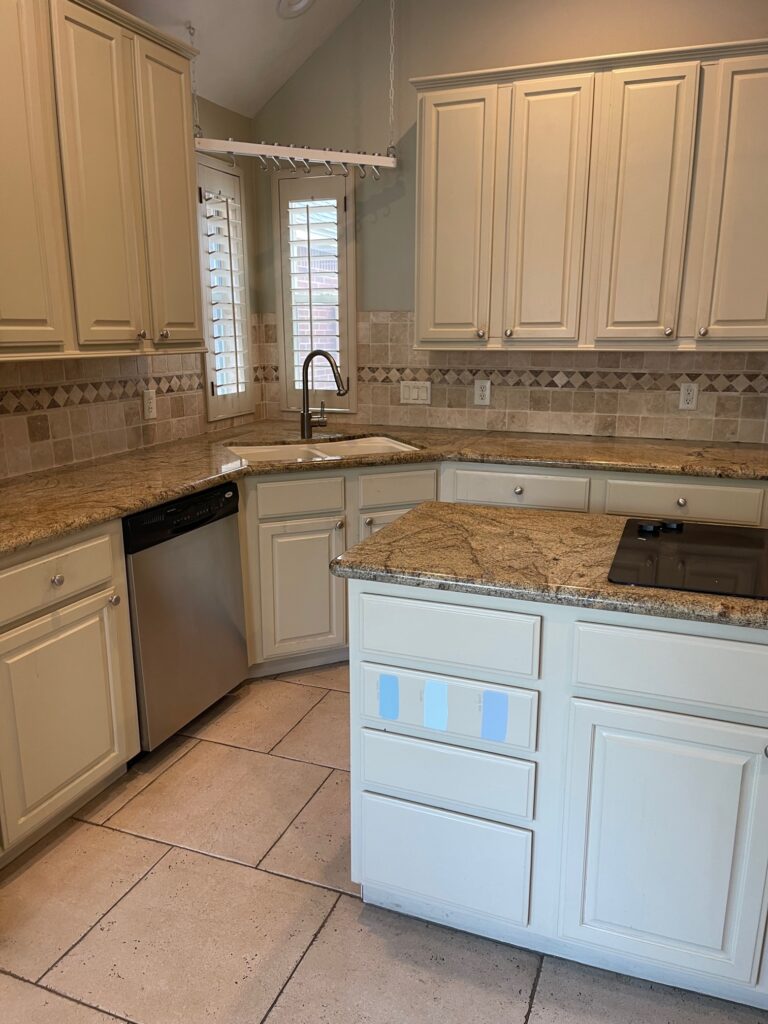 updating a beige dated kitchen | Girl Wonder Life