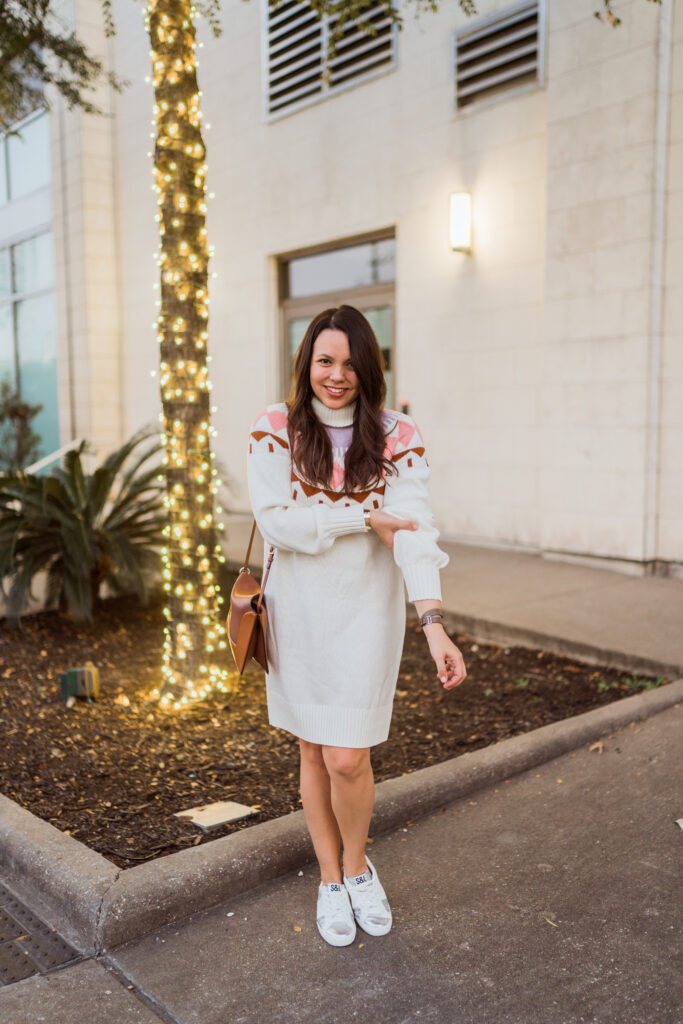 Budget-friendly Fair Isle sweater outfits for winter and the holidays | Girl Wonder Life